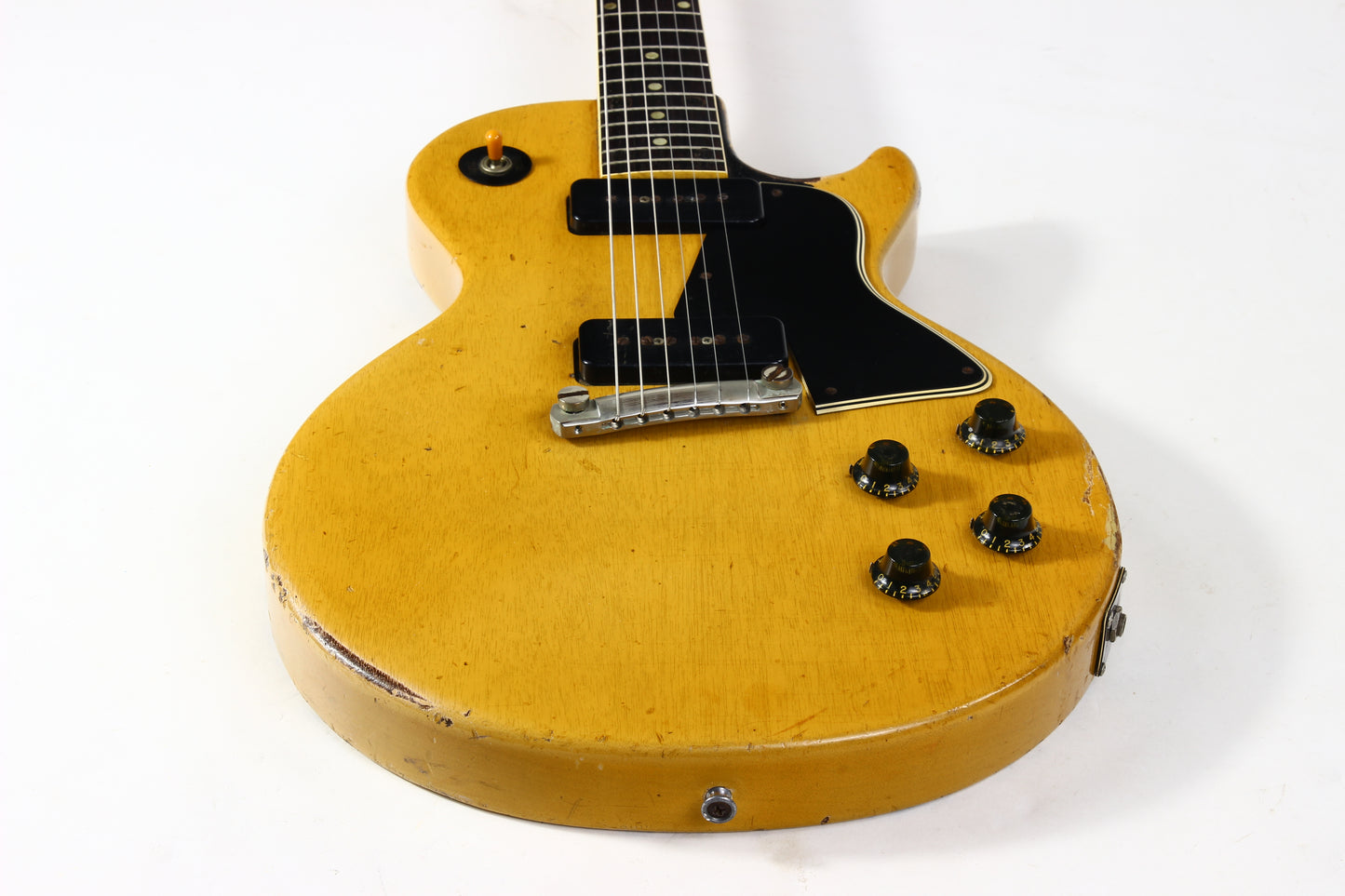 1957 Gibson Les Paul TV Yellow Special Original Vintage Guitar | Dual P-90 Pickups, Player-Grade