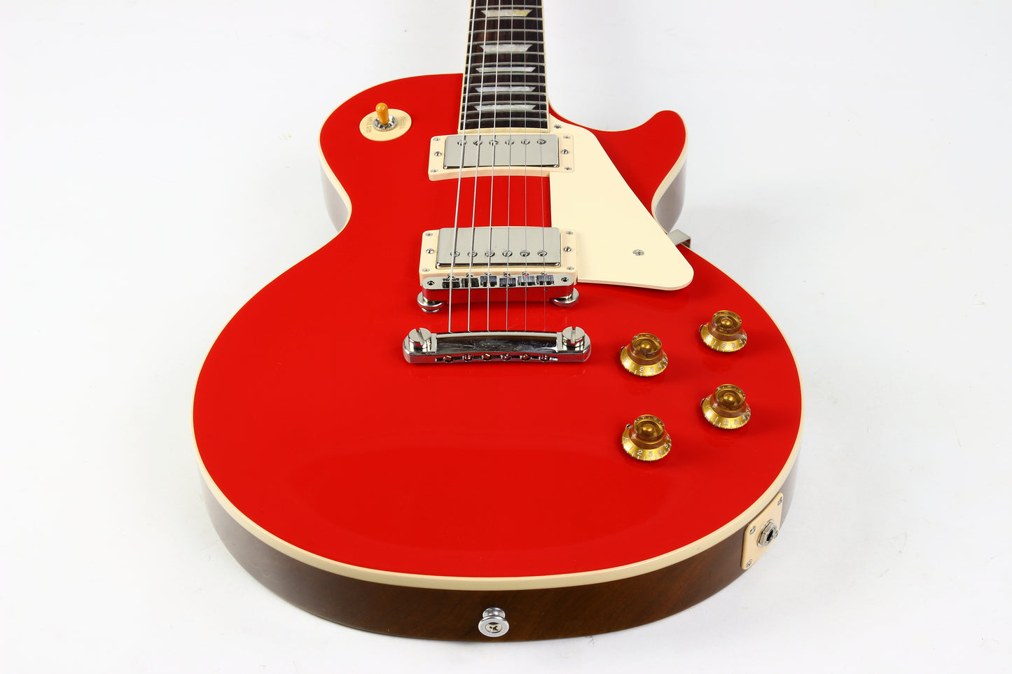 2023 Gibson USA 50s Les Paul Standard Cardinal Red Plain Top | Chunky Neck, MINT in Original Box!