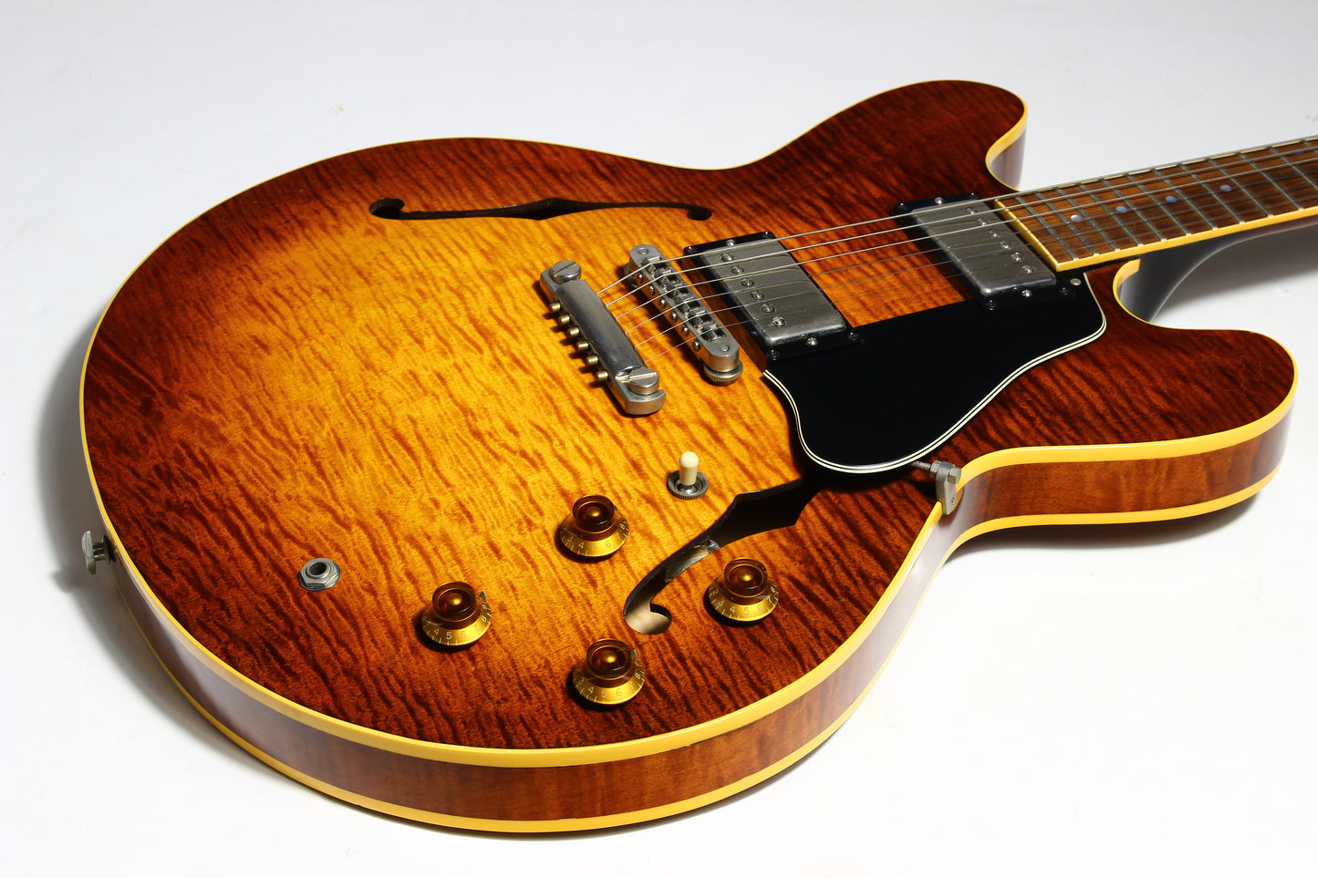 1983 Gibson Custom Shop Edition ES-335 Dot Reissue QUILT FLAME! Clean 1980s Semi Hollow Guitar