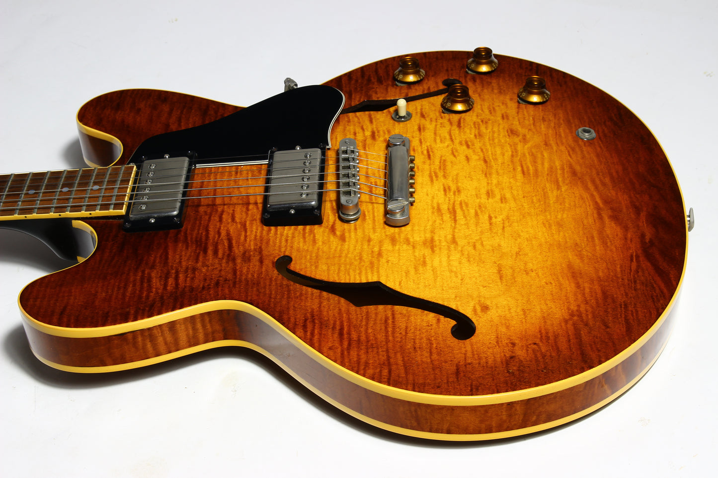 1983 Gibson Custom Shop Edition ES-335 Dot Reissue QUILT FLAME! Clean 1980s Semi Hollow Guitar