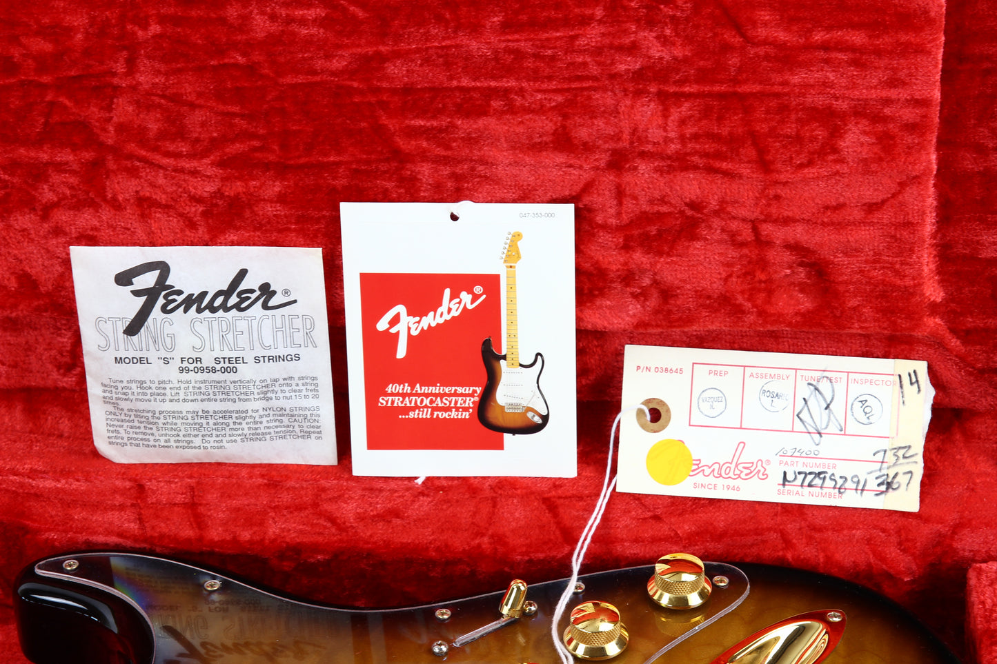 1994 Fender Custom Shop TREE OF LIFE Stratocaster SCHULTZ-O-CASTER Killer Quilt 30th Anniversary