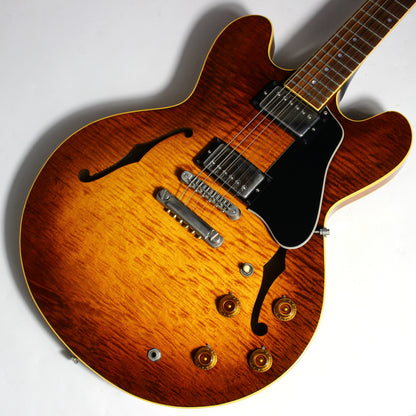1983 Gibson Custom Shop Edition ES-335 Dot Reissue QUILT FLAME! Clean 1980s Semi Hollow Guitar