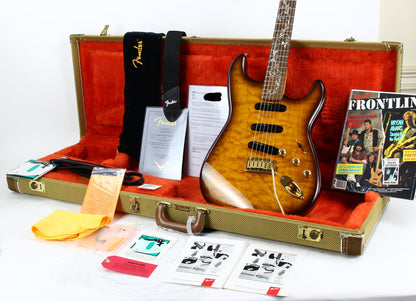 1993 Fender Custom Shop TREE OF LIFE Stratocaster SCHULTZ-O-CASTER Quilt Top & Back