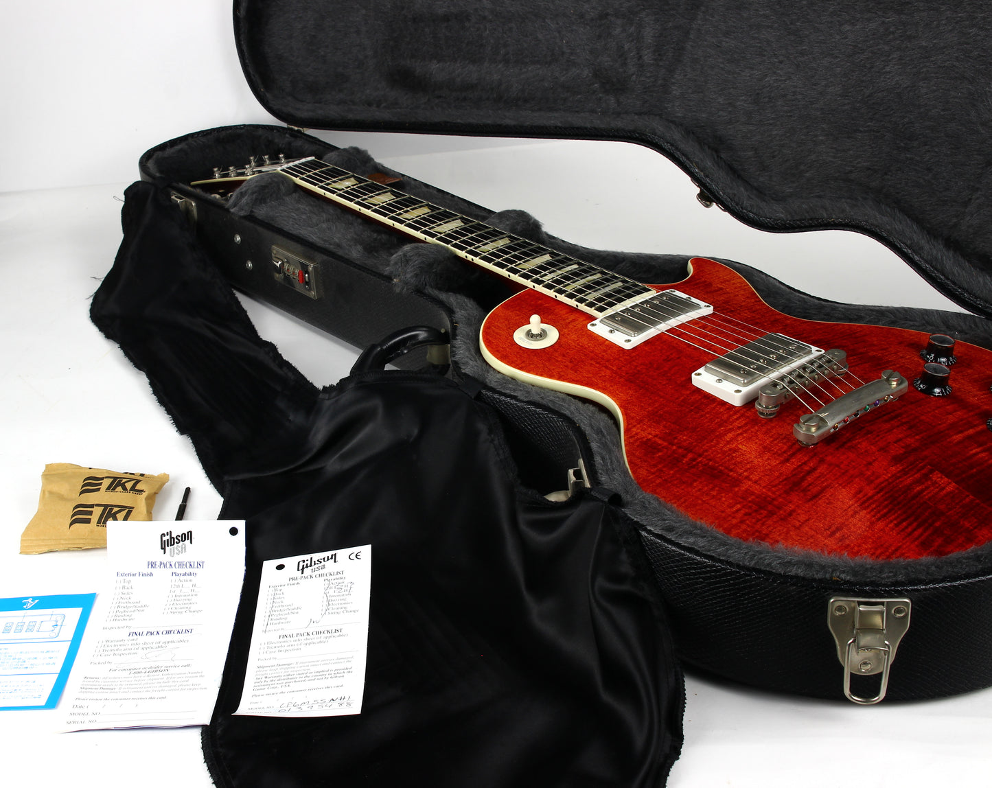 2000s Gibson Les Paul Standard Limited Edition Santa Fe Sunrise Nickel