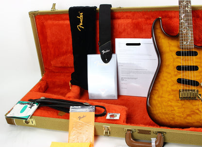 1993 Fender Custom Shop TREE OF LIFE Stratocaster SCHULTZ-O-CASTER Quilt Top & Back
