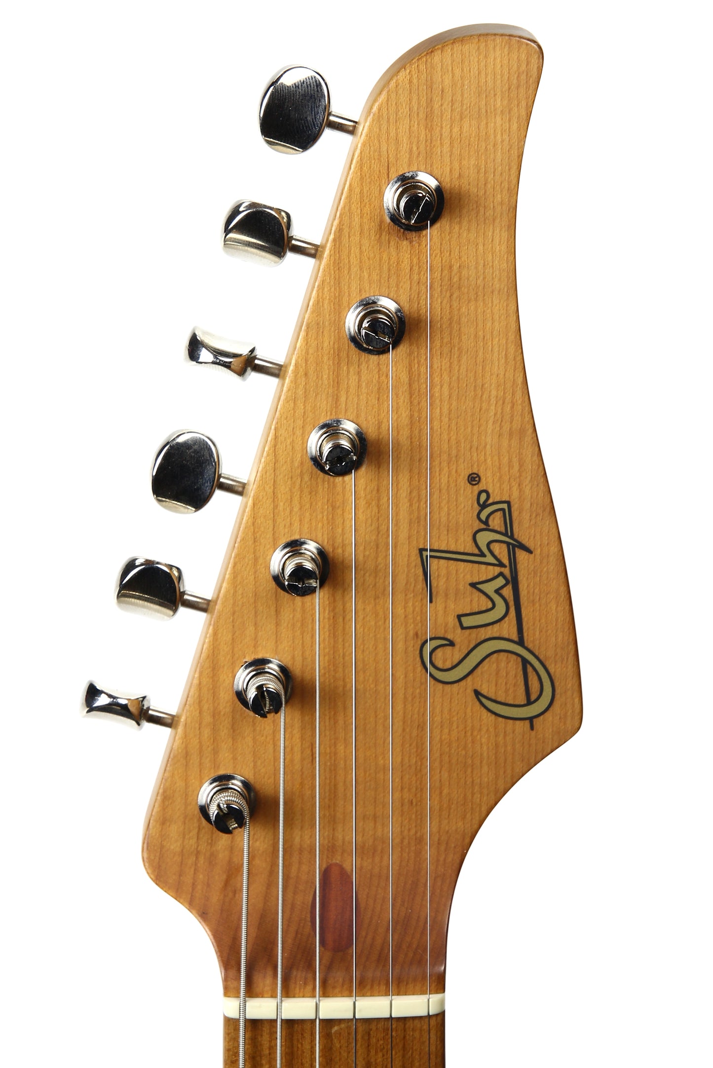 2021 Suhr Custom Shop Classic S Antique Roasted Trans White - Swamp Ash, Medium Aging, SSCII strat