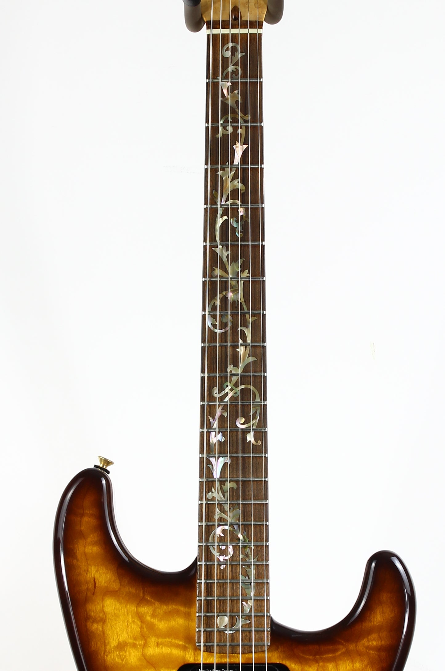 1993 Fender Custom Shop TREE OF LIFE Stratocaster SCHULTZ-O-CASTER Quilt Top & Back