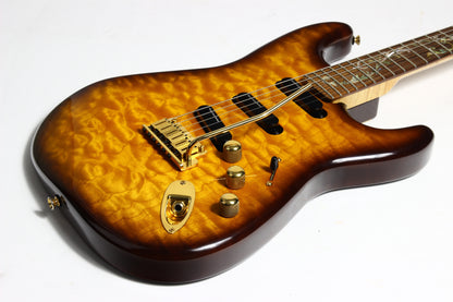 1993 Fender Custom Shop TREE OF LIFE Stratocaster SCHULTZ-O-CASTER Quilt Top & Back