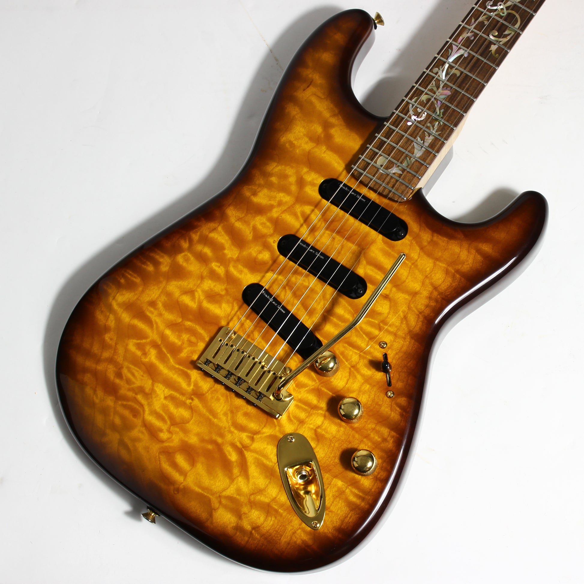 1993 Fender Custom Shop TREE OF LIFE Stratocaster Quilt Top & Back