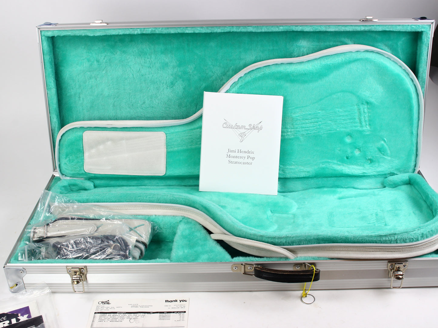 1997 Fender Custom Shop JIMI HENDRIX MONTEREY POP Stratocaster Diamond Dealer MINT John Mayer