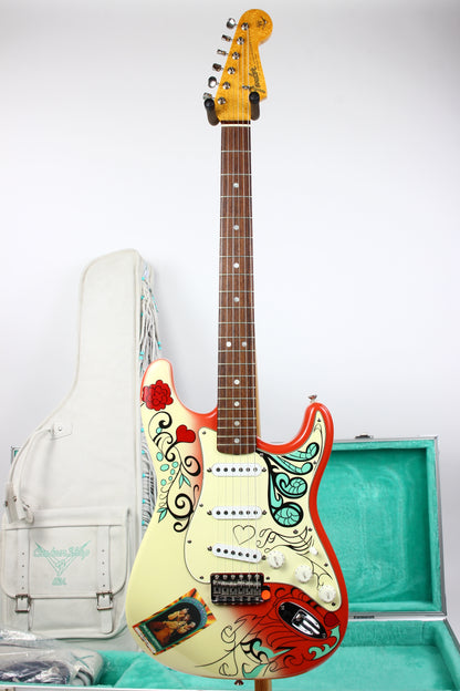 1997 Fender Custom Shop JIMI HENDRIX MONTEREY POP Stratocaster Diamond Dealer MINT John Mayer