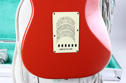 1997 Fender Custom Shop JIMI HENDRIX MONTEREY POP Stratocaster Diamond Dealer MINT John Mayer