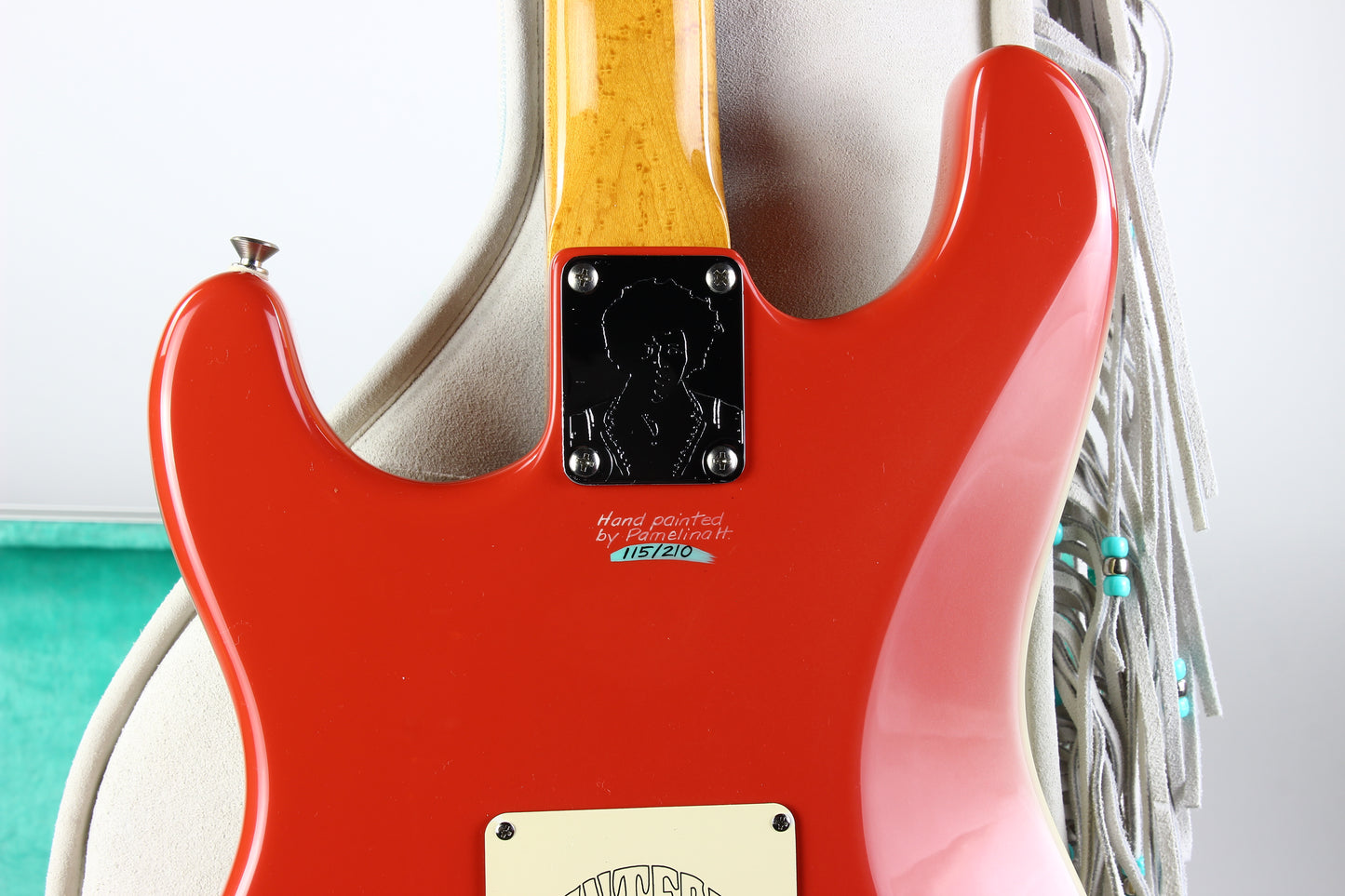 1997 Fender Custom Shop JIMI HENDRIX MONTEREY POP Stratocaster Diamond Dealer MINT John Mayer