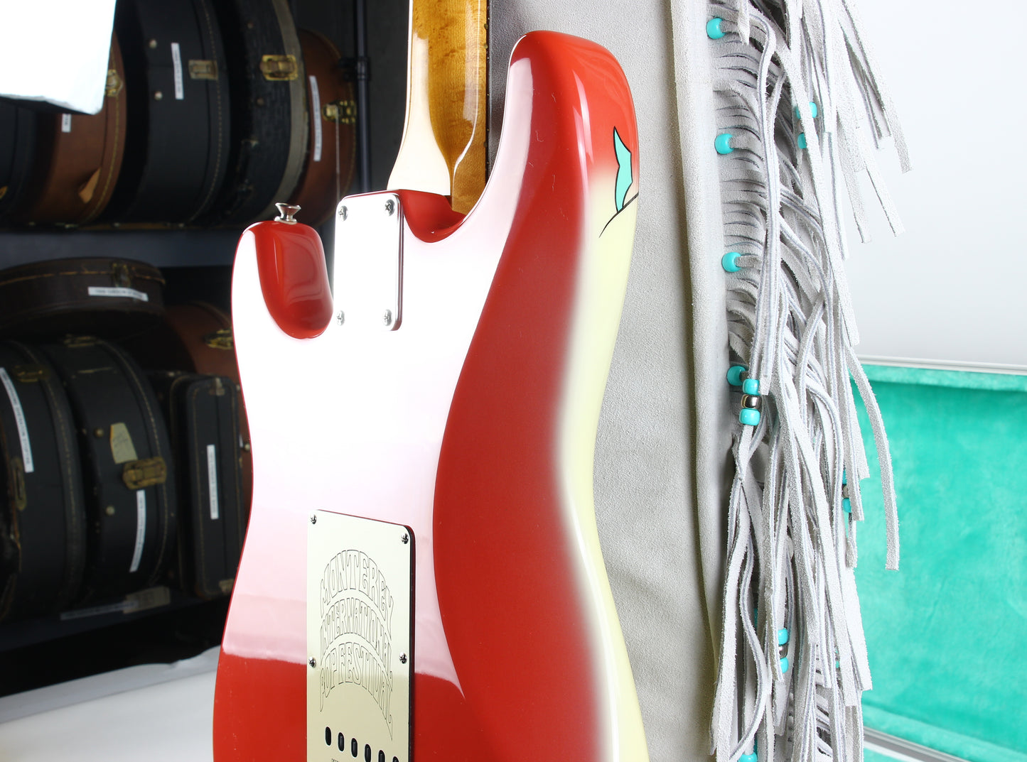 1997 Fender Custom Shop JIMI HENDRIX MONTEREY POP Stratocaster Diamond Dealer MINT John Mayer