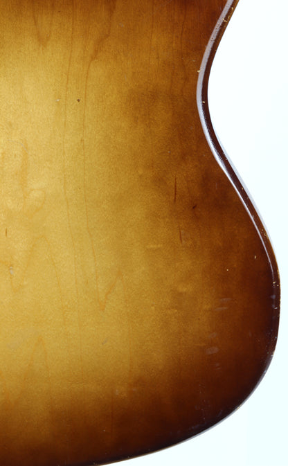1960s Custom Kraft Kay Vanguard Sunburst USA - 1-Pickup, Vintage Catalog Guitar! Harmony Silvertone, Brazilian Rosewood board