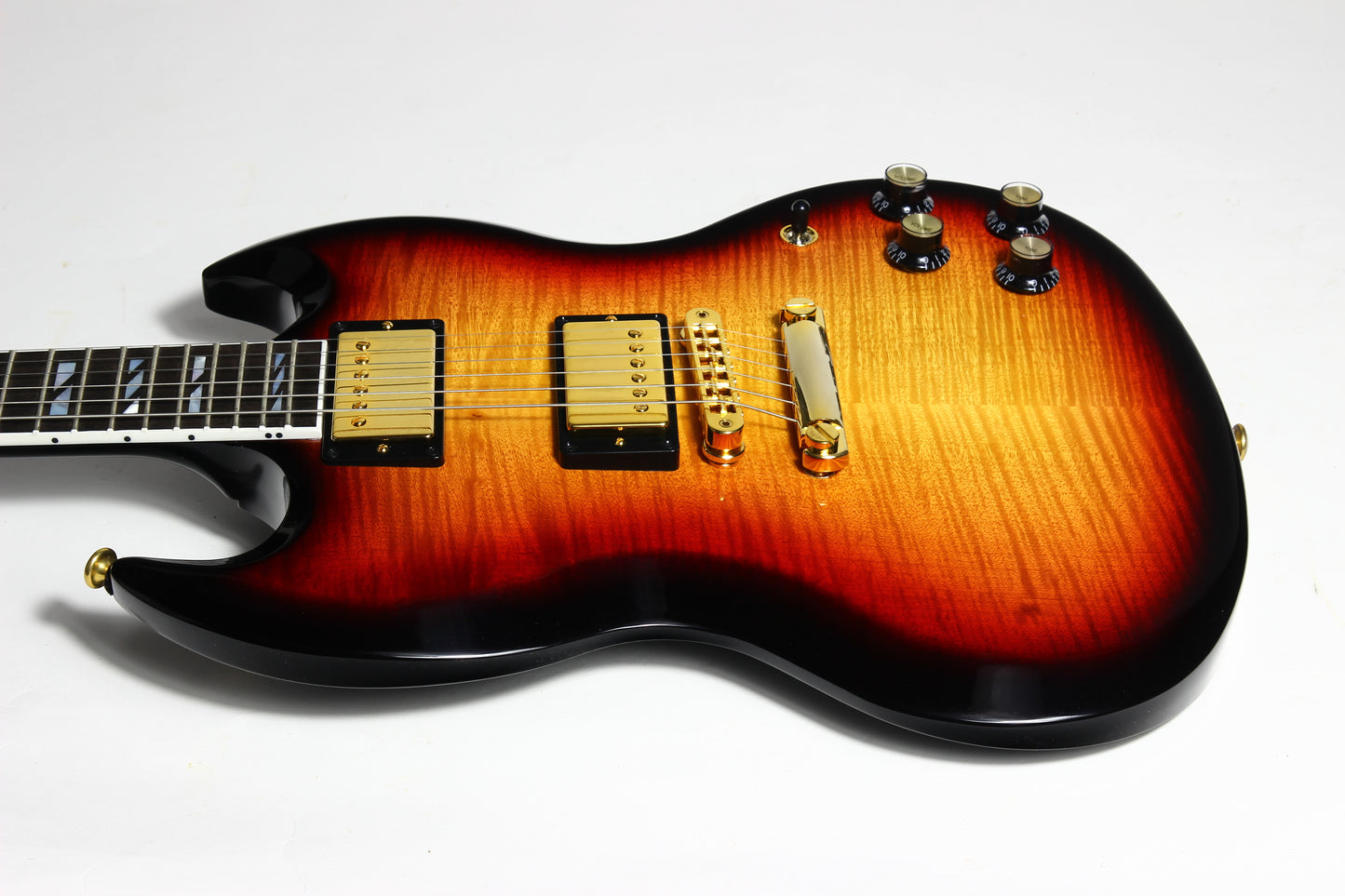 2024 Gibson SG Supreme Fireburst Figured Electric Guitar