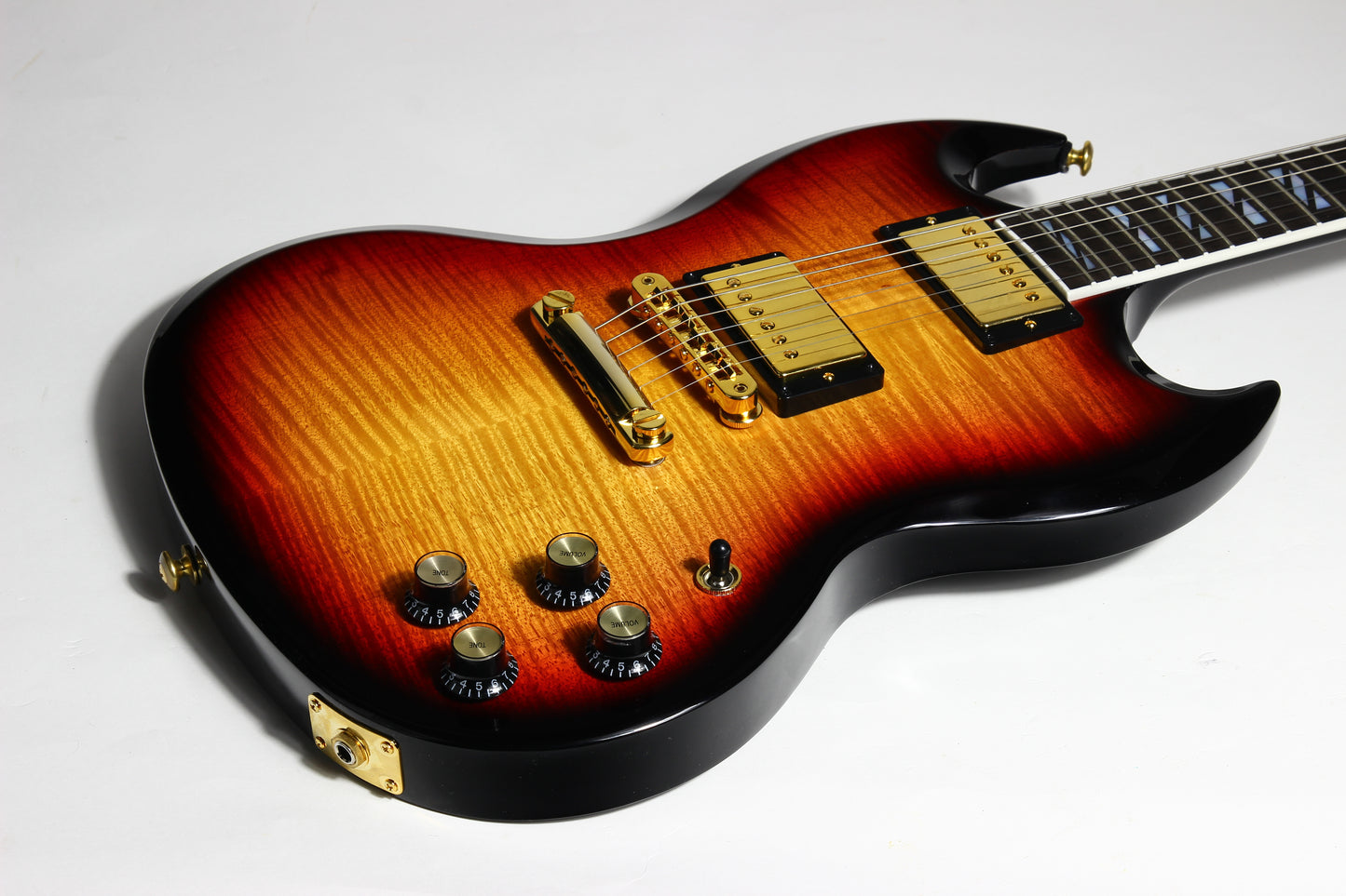 2024 Gibson SG Supreme Fireburst Figured Electric Guitar