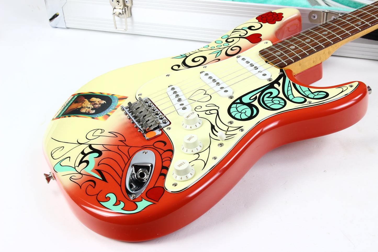 1997 Fender Custom Shop JIMI HENDRIX MONTEREY POP Stratocaster Diamond Dealer MINT John Mayer