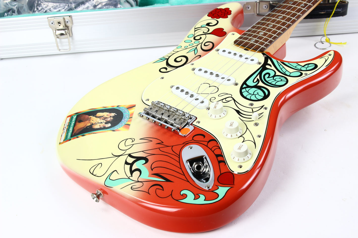 1997 Fender Custom Shop JIMI HENDRIX MONTEREY POP Stratocaster Diamond Dealer MINT John Mayer