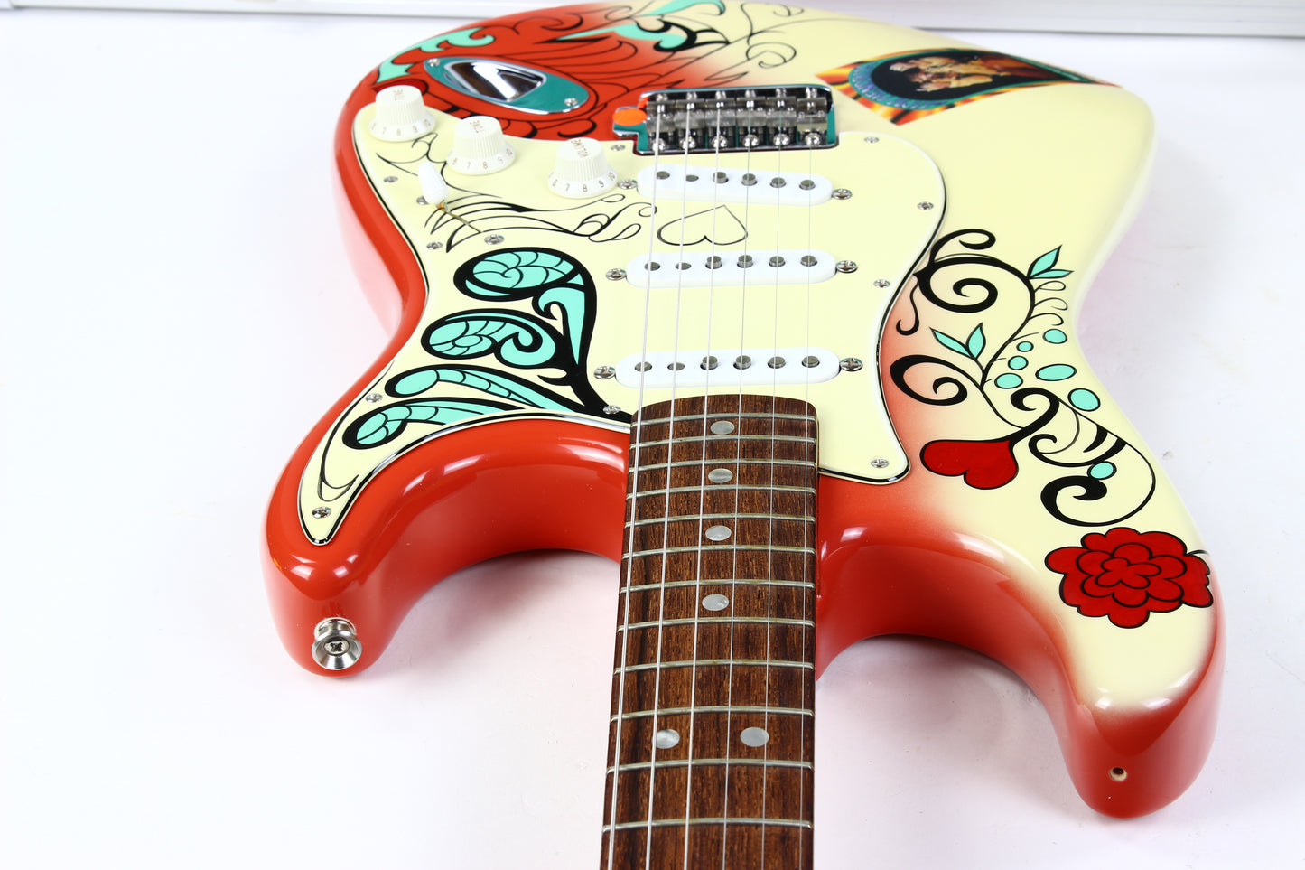 1997 Fender Custom Shop JIMI HENDRIX MONTEREY POP Stratocaster Diamond Dealer MINT John Mayer