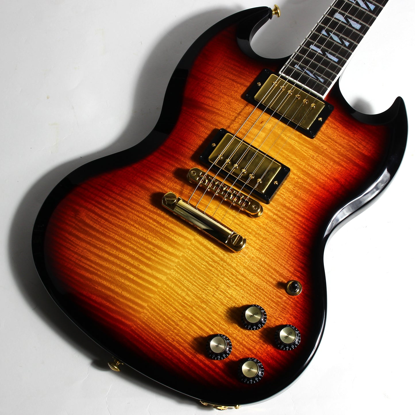 2024 Gibson SG Supreme Fireburst Electric Guitar