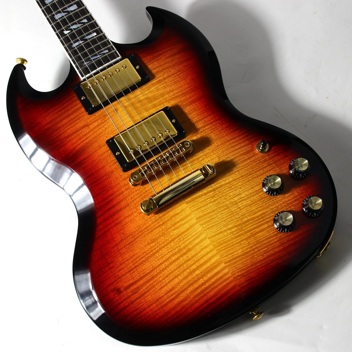 2024 Gibson SG Supreme Fireburst Figured Electric Guitar