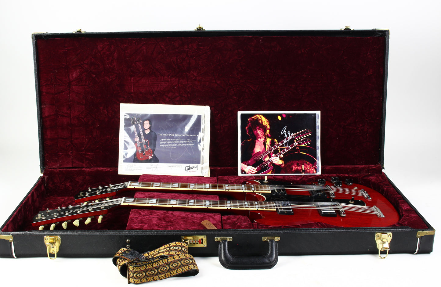 2007 Gibson Custom Shop JIMMY PAGE EDS-1275 Double Neck SG Body Cherry | ORIGINAL RUN!!!