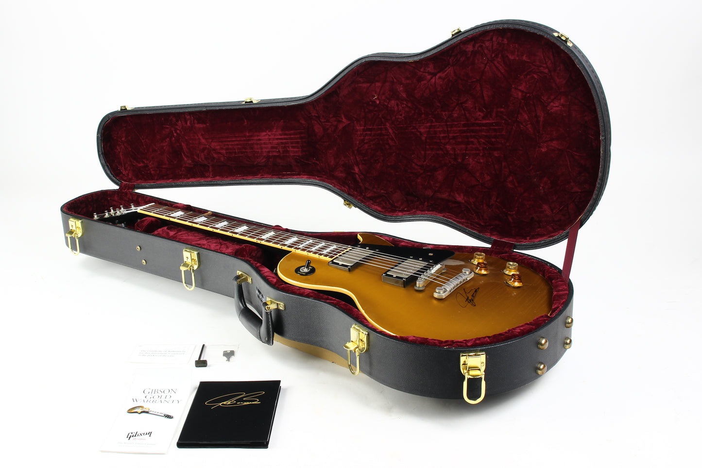 2008 Gibson Custom Shop Joe Bonamassa Les Paul Goldtop AGED & SIGNED Inspired By Series 1950s Reissue 57 1957