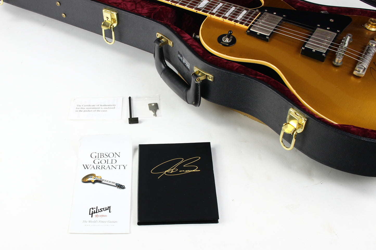 2008 Gibson Custom Shop Joe Bonamassa Les Paul Goldtop AGED & SIGNED Inspired By Series 1950s Reissue 57 1957