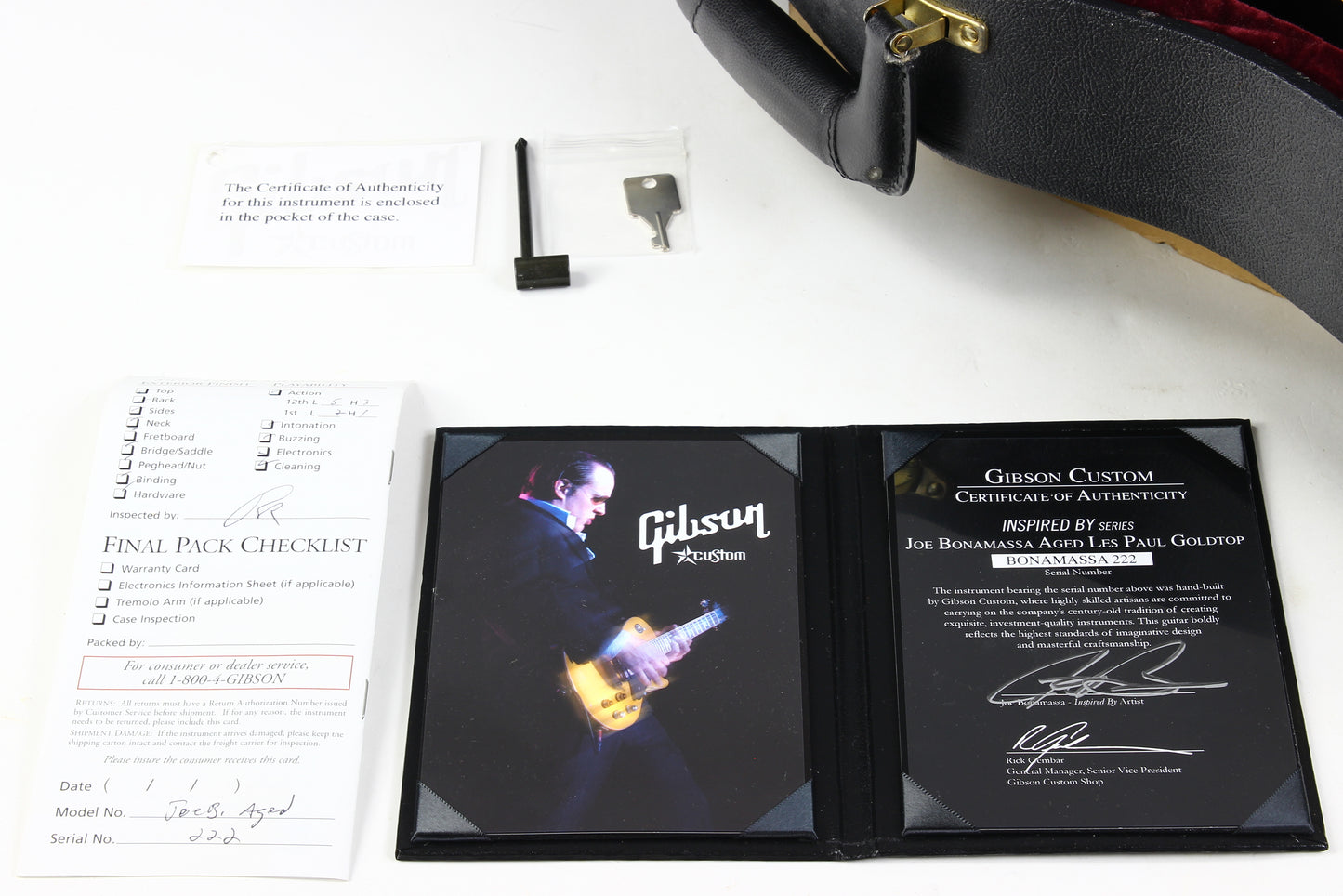 2008 Gibson Custom Shop Joe Bonamassa Les Paul Goldtop AGED & SIGNED Inspired By Series 1950s Reissue 57 1957