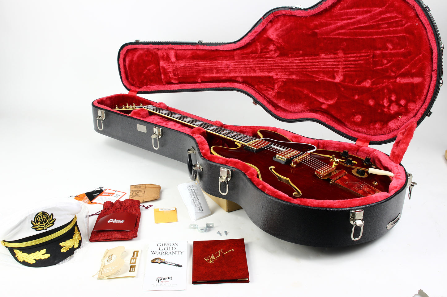 2021 Gibson Custom Shop CHUCK BERRY 1970s ES-355 Murphy Lab Aged Electric Guitar Wine Red 1978