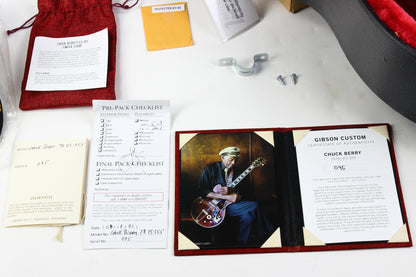 2021 Gibson Custom Shop CHUCK BERRY 1970s ES-355 Murphy Lab Aged Electric Guitar Wine Red 1978