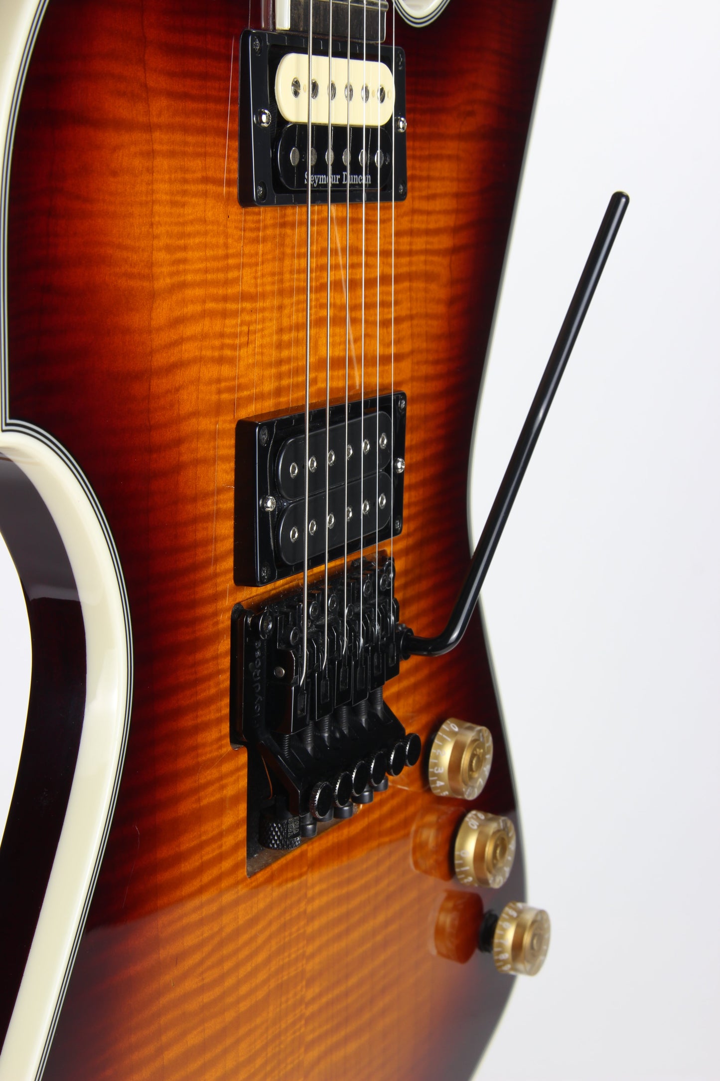 2007 Carlino Identity Made in USA Model - Floyd Rose, Custom Shop, Quality Guitar! Ebony Board, Abalone Inlays