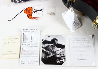 Gibson Custom Shop #1! ERIC CLAPTON BEANO 1960 Les Paul Reissue Signature Model 60 VOS R0 Number One of the Run!