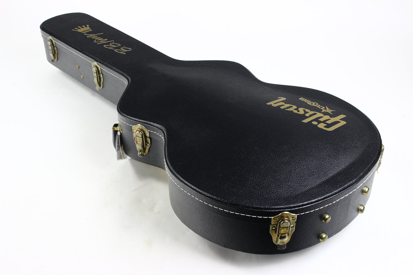 2011 Gibson Custom BB King Lucille Black | Ornate Crown Headstock Inlay ES 355 Dual Input Jacks