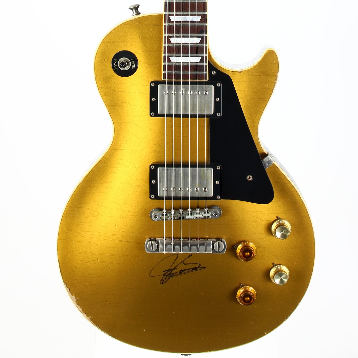 2008 Gibson Custom Shop Joe Bonamassa Les Paul Goldtop AGED & SIGNED Inspired By Series 1950s