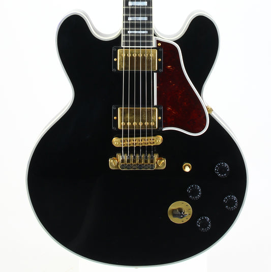 2011 Gibson Custom BB King Lucille Black w Ornate Crown Headstock Inlay