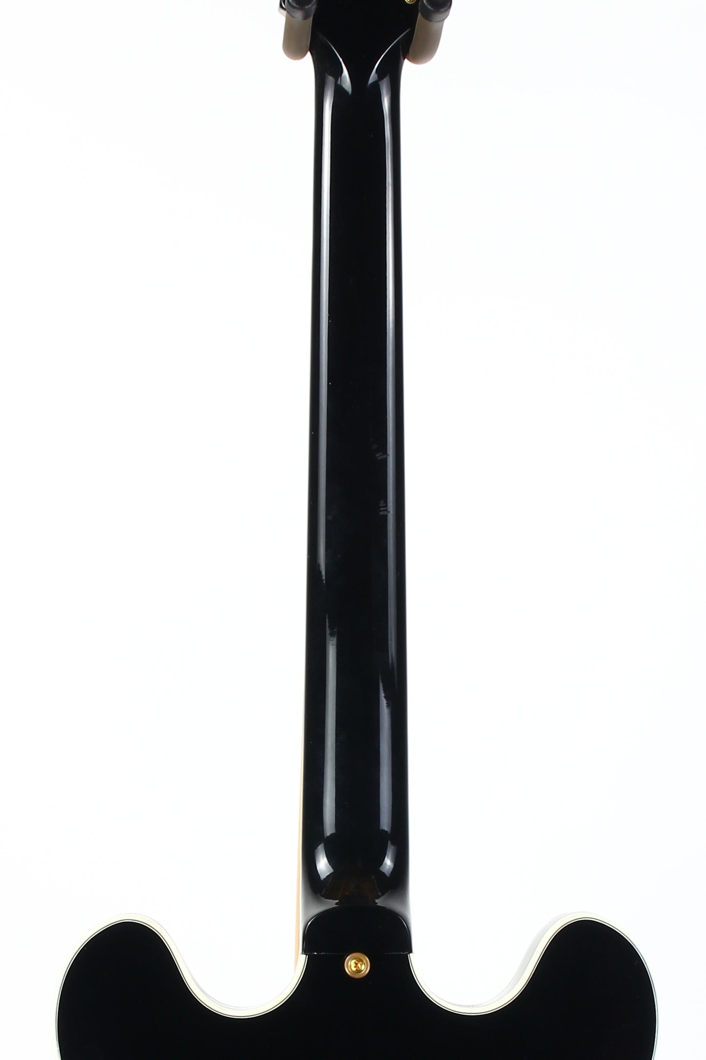 2011 Gibson Custom BB King Lucille Black | Ornate Crown Headstock Inlay ES 355 Dual Input Jacks
