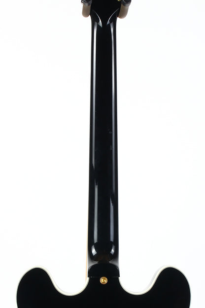 2011 Gibson Custom BB King Lucille Black | Ornate Crown Headstock Inlay ES 355 Dual Input Jacks