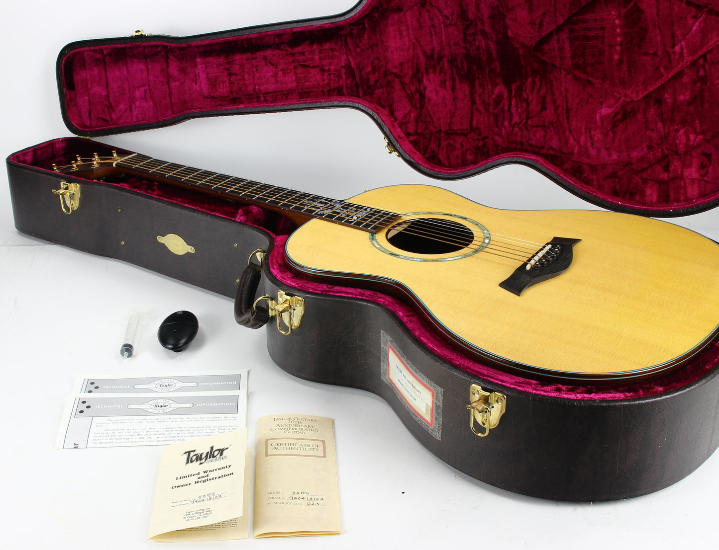 UNPLAYED! 1994 Taylor XX-RS 20th Anniversary - Grand Auditorium Model, Rosewood, custom GA xxrs