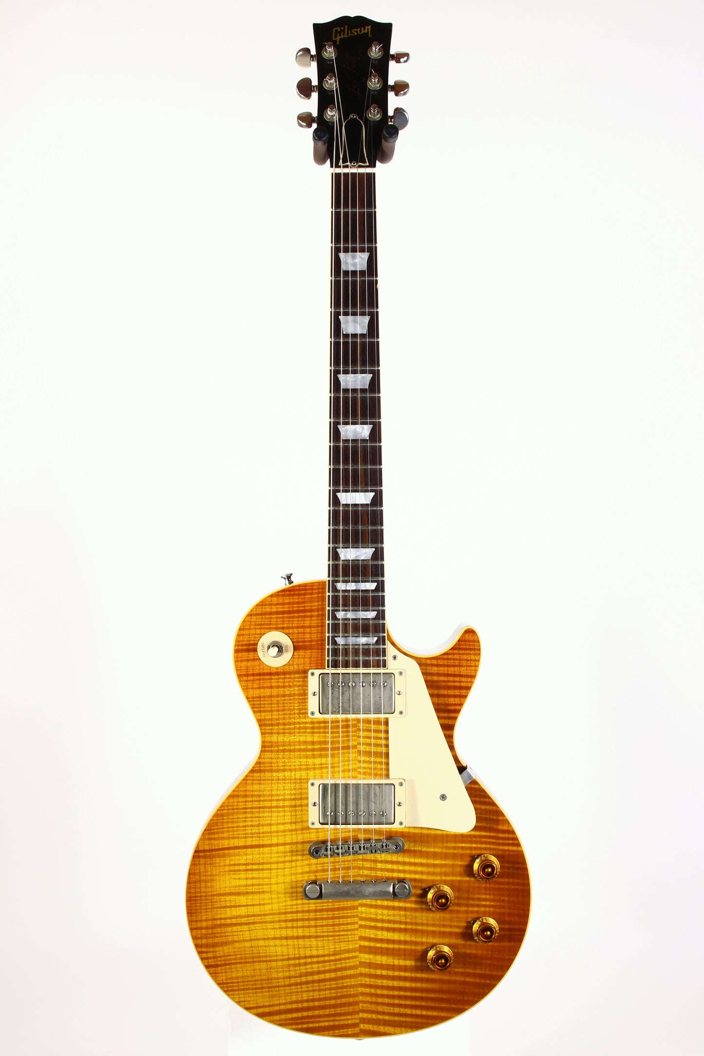 2001 Gibson Custom Shop Authentic 1958 Les Paul Standard Reissue Flametop! Factory Grovers, Killer Top! 58 R8 Historic