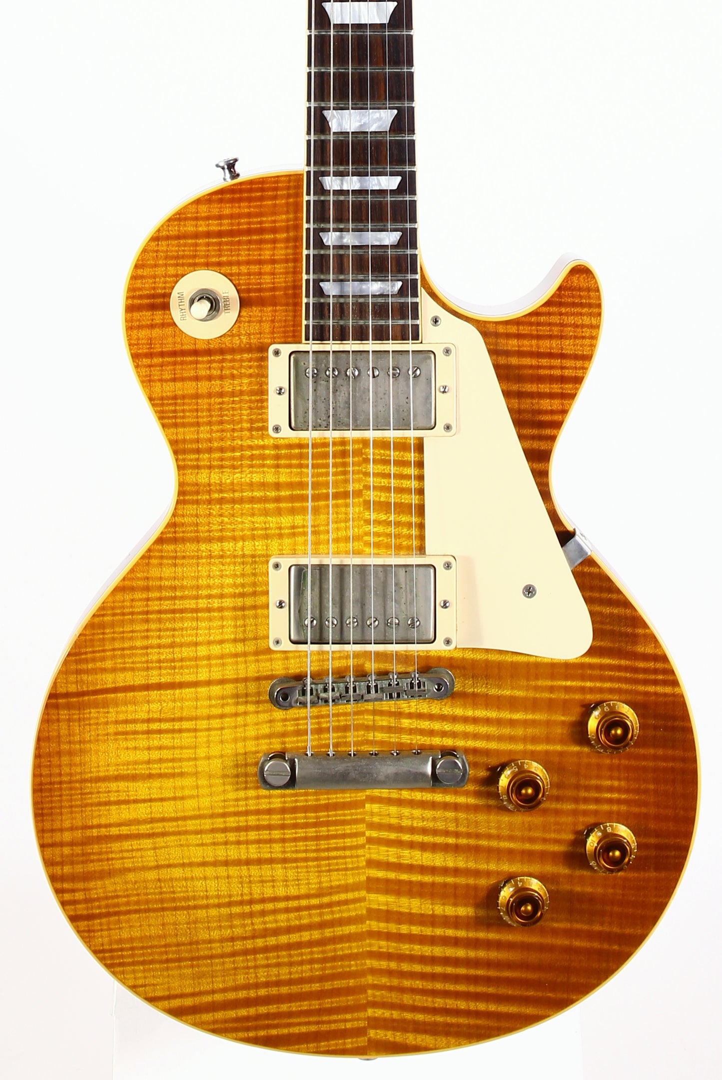 2001 Gibson Custom Shop Authentic 1958 Les Paul Standard Reissue Flametop! Factory Grovers, Killer Top! 58 R8 Historic