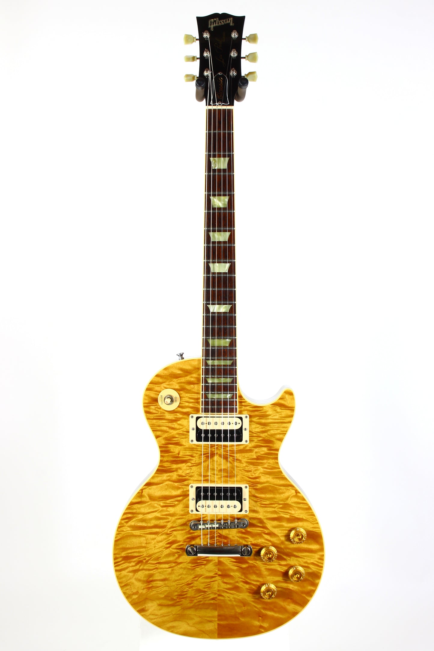 1998 Gibson Custom Shop Les Paul Classic in Rare Butterscotch CRAZY QUILT TOP! Slash Appetite For Destruction AFD Vibes!