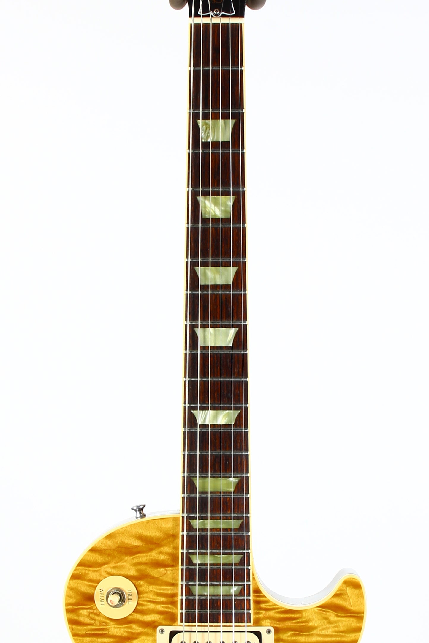 1998 Gibson Custom Shop Les Paul Classic in Rare Butterscotch CRAZY QUILT TOP! Slash Appetite For Destruction AFD Vibes!