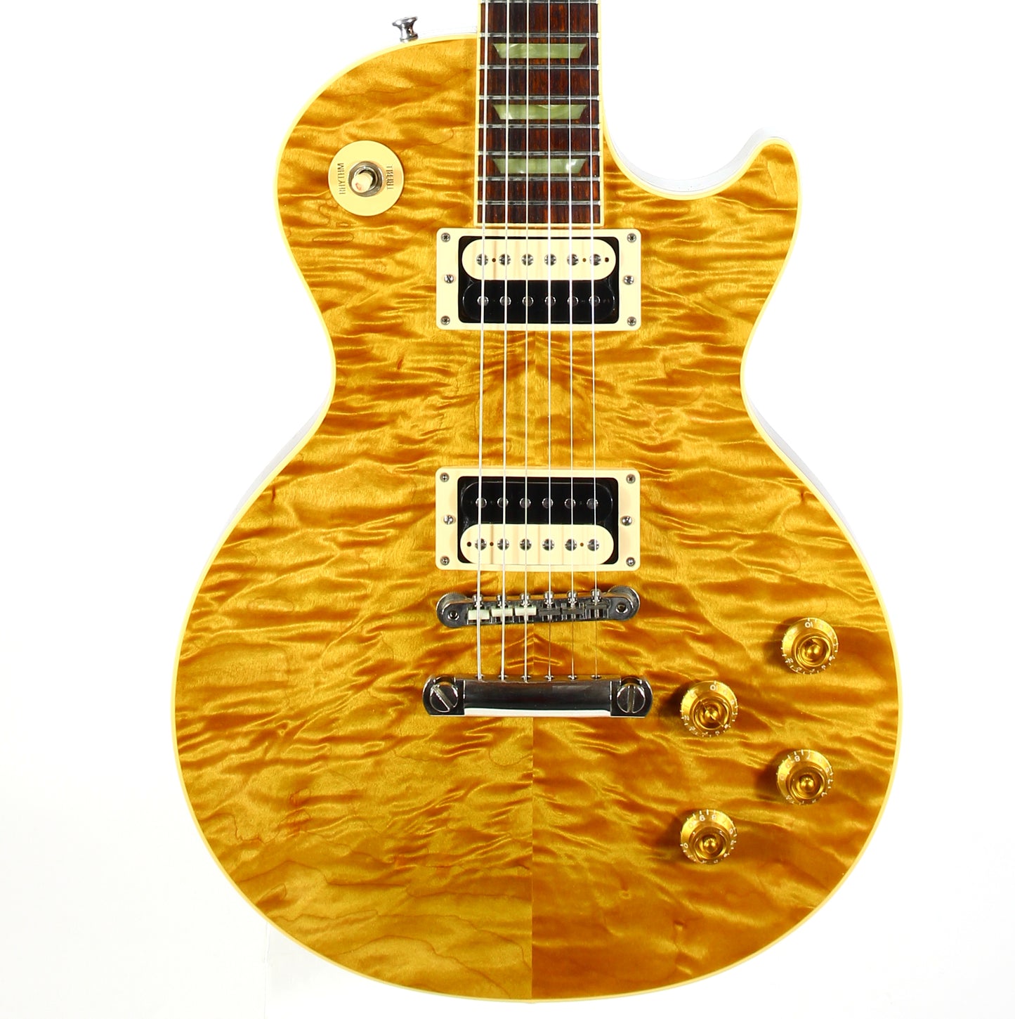 1998 Gibson Custom Shop Les Paul Classic in Rare Butterscotch CRAZY QUILT TOP! Slash AFD Vibes