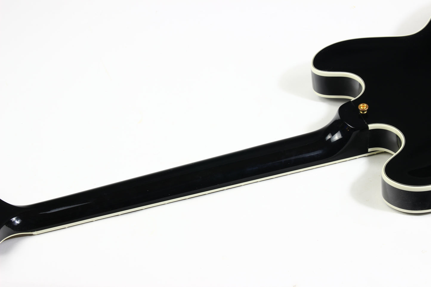 2011 Gibson Custom BB King Lucille Black | Ornate Crown Headstock Inlay ES 355 Dual Input Jacks
