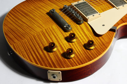 2001 Gibson Custom Shop Authentic 1958 Les Paul Standard Reissue Flametop! Factory Grovers, Killer Top! 58 R8 Historic
