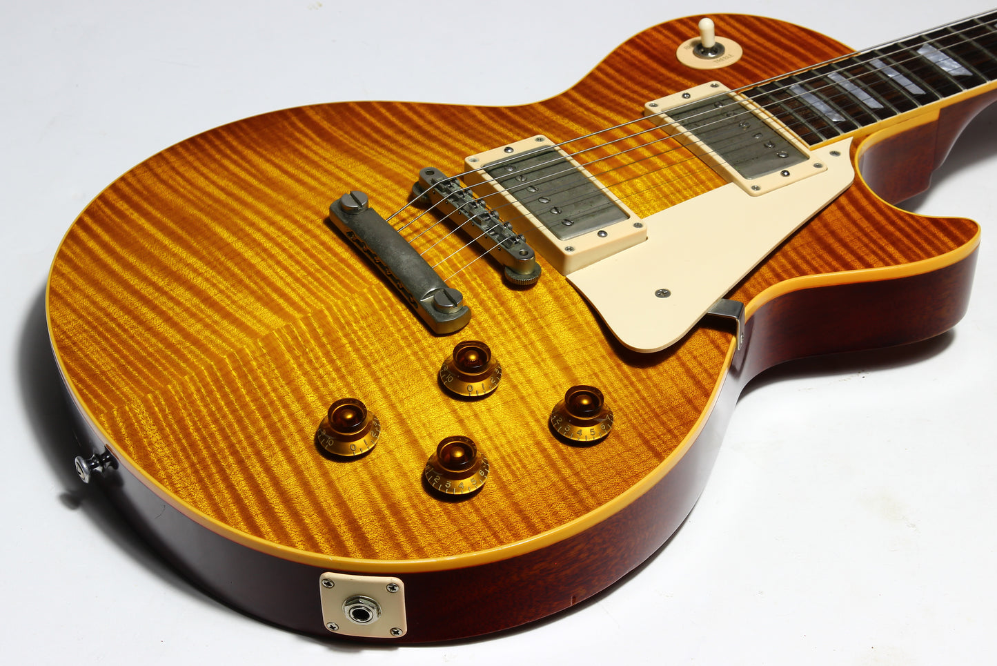 2001 Gibson Custom Shop Authentic 1958 Les Paul Standard Reissue Flametop! Factory Grovers, Killer Top! 58 R8 Historic