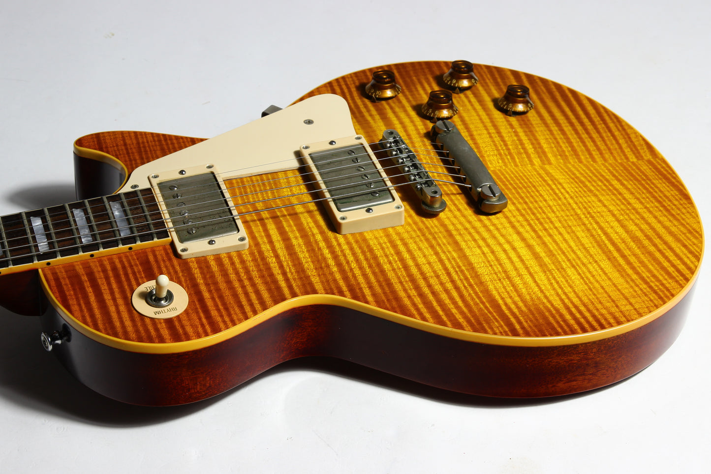 2001 Gibson Custom Shop Authentic 1958 Les Paul Standard Reissue Flametop! Factory Grovers, Killer Top! 58 R8 Historic