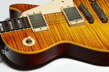 2001 Gibson Custom Shop Authentic 1958 Les Paul Standard Reissue Flametop! Factory Grovers, Killer Top! 58 R8 Historic